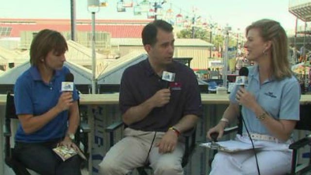 Gov. Walker talks about his favorite activities at the State Fair