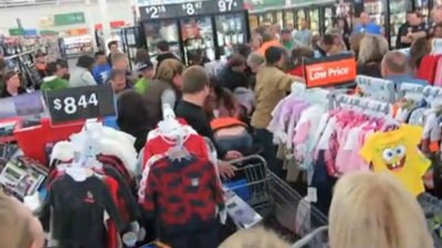 Black Friday deals cause chaos at Walmart in North Carolina