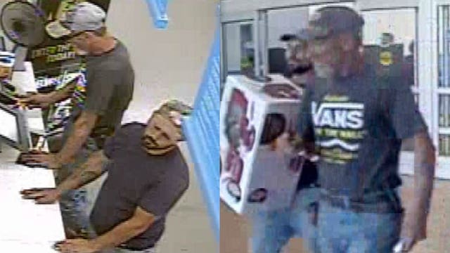 Kenosha officials seek 2 people in connection to Walmart theft