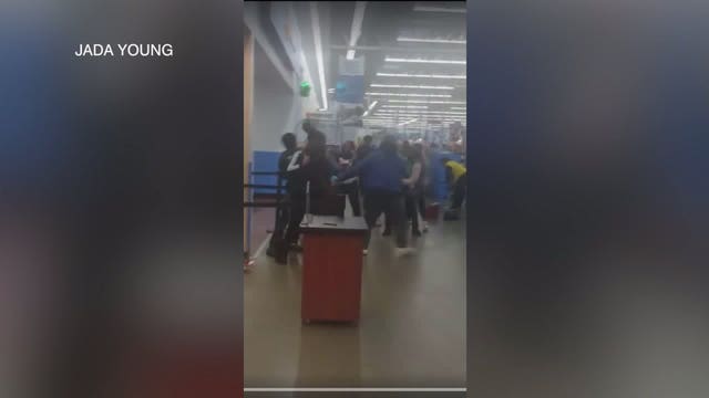'It's crazy!' Melee caught on camera at Walmart in Milwaukee spills out into parking lot