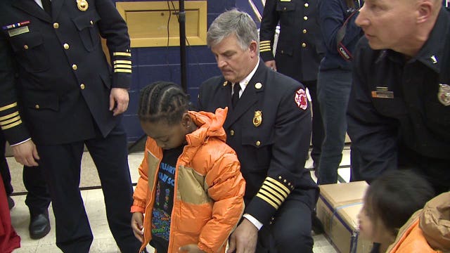 MFD's 'Warm Up Winter' gives kids new coats for the cold season