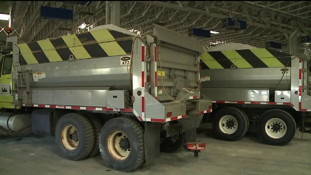 "Calm before the storm:" Preparations underway ahead of first snowy blast of winter