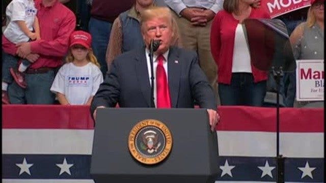 Pres. Trump urges Republicans to preserve 'fragile' GOP victories that could be erased by Democrats