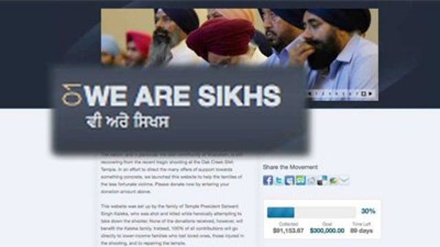 Family of Sikh Temple founder, president establishes fund for victims