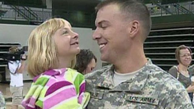 Army Reserve troops welcomed home in Green Bay