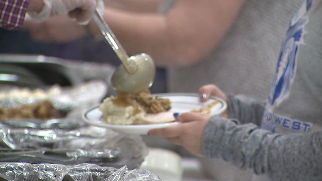 "Community Thanksgiving Dinner" serves hungry guests in West Bend, Jackson, Germantown