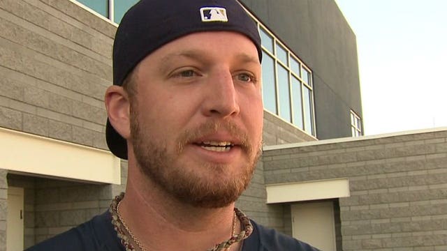 Hearing Monday for Brewers reliever Will Smith, suspended 8 games for foreign substance on arm