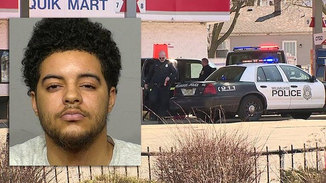 Milwaukee man accused in fatal shooting at gas station near Green Bay and Cornell