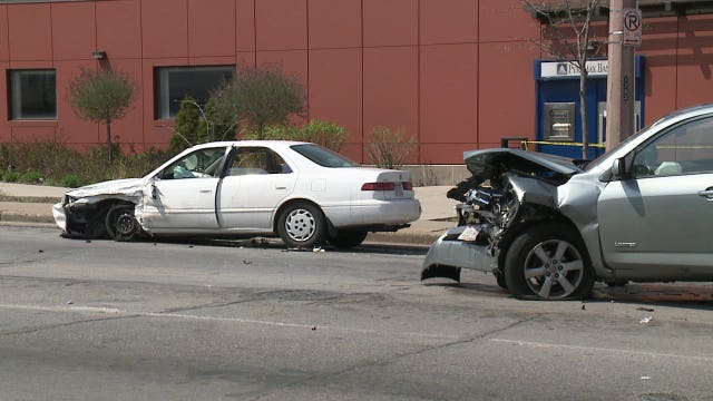 Collision between two vehicles leads to death of man on bicycle