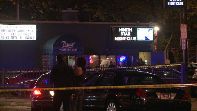 Four people shot, wounded outside Milwaukee nightclub
