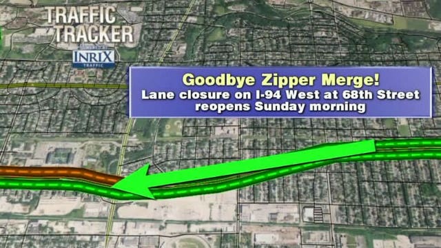 "We'll have our lanes back:" Wisconsin DOT pulls the plug on I-94 'zipper merge'