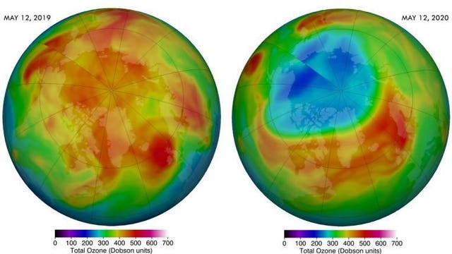 Record-breaking Arctic ozone hole closed itself up, and it may have nothing to do with lockdowns
