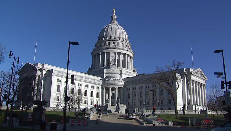 State capitol building in Madison