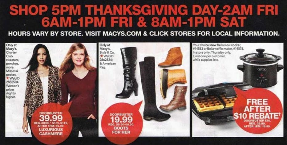 Macy's black hot sale friday 2018 ad