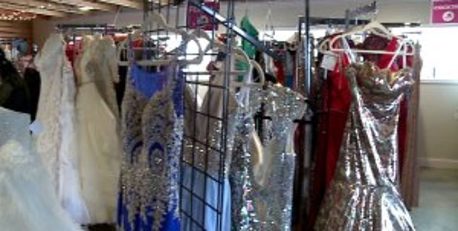 My daughter wore this 1 time and I spent over $300:' Prom dresses for sale,  for a great cause | FOX6 Milwaukee