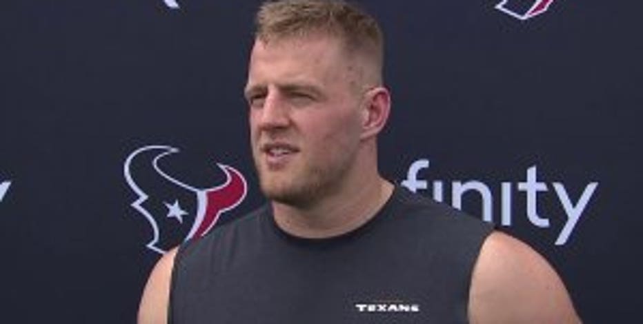 JJ Watt Accidentally Breaks Child's Bicycle During Packers Tradition