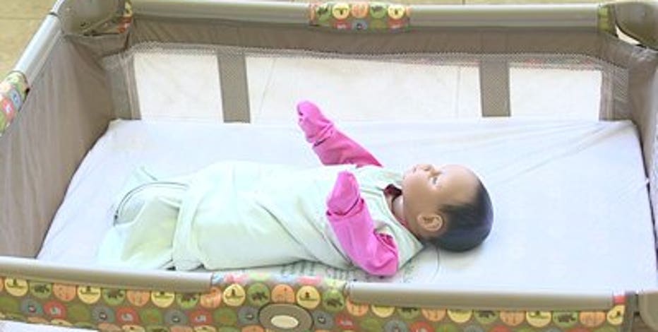 Firefighters go door-to-door to spread message about safe sleeping