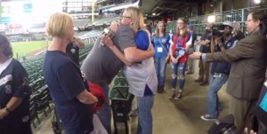 Cedarburg man plans to donate over 900 baseballs signed by Brewers players