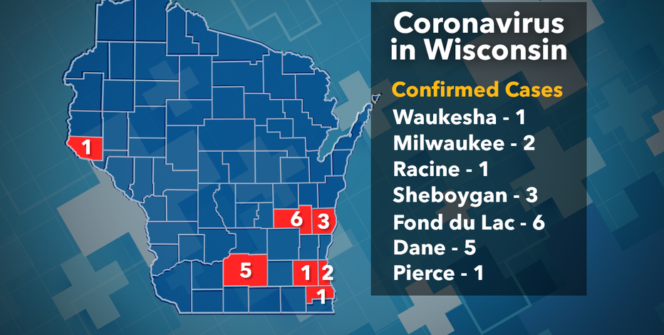 Wisconsin Dhs Reports 19 Coronavirus Cases In 7 Counties Officials Expect Number To Rise
