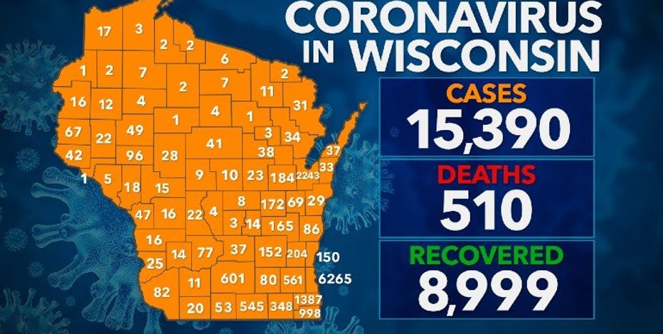 Wisconsin Reports 400 New Cases Of Covid 19 3 More Deaths