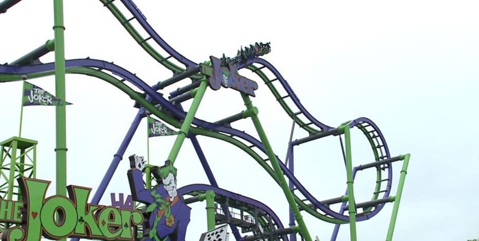 New roller coaster brings Joker's mayhem to Six Flags Great