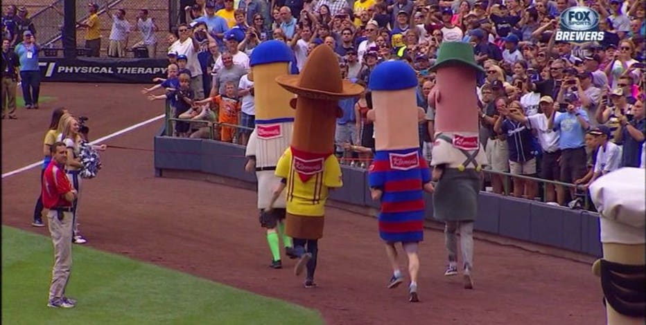 Racing Sausages Will Return to the Field at Friday's Re-Opening Game -  Milwaukee Magazine