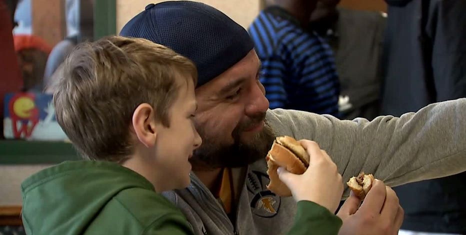George Webb makes history for 2nd time with Brewers free hamburger giveaway