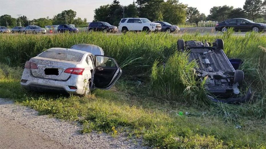 Crash on northbound I-94 in Racine County