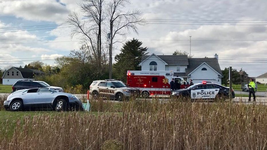 Pursuit ends in Mount Pleasant (Credit: Daniel Gaitan, Kenosha News)