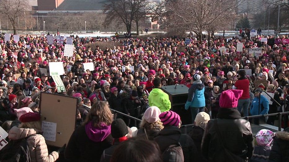 Women's March in Milwaukee