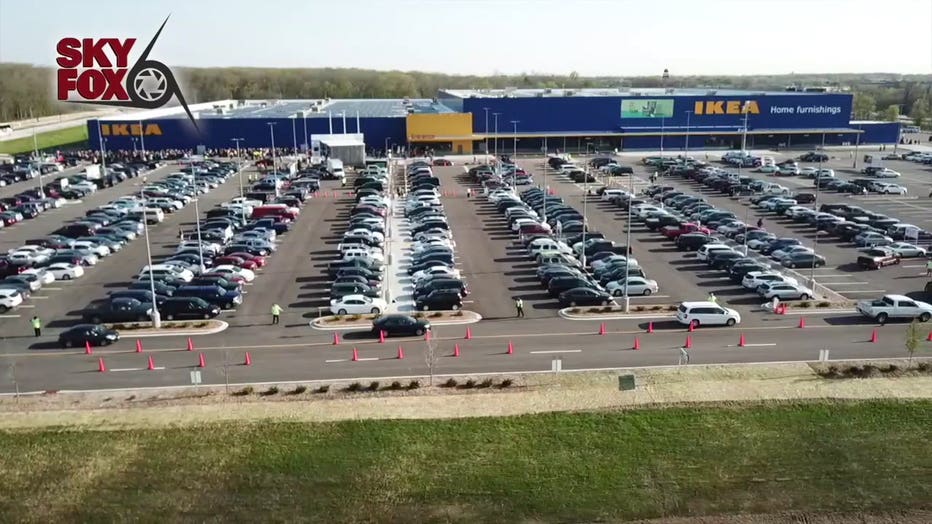 Opening day at IKEA Oak Creek