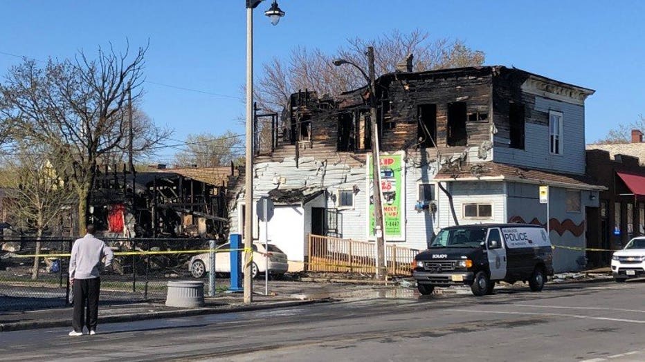 Fire near 31st and North in Milwaukee