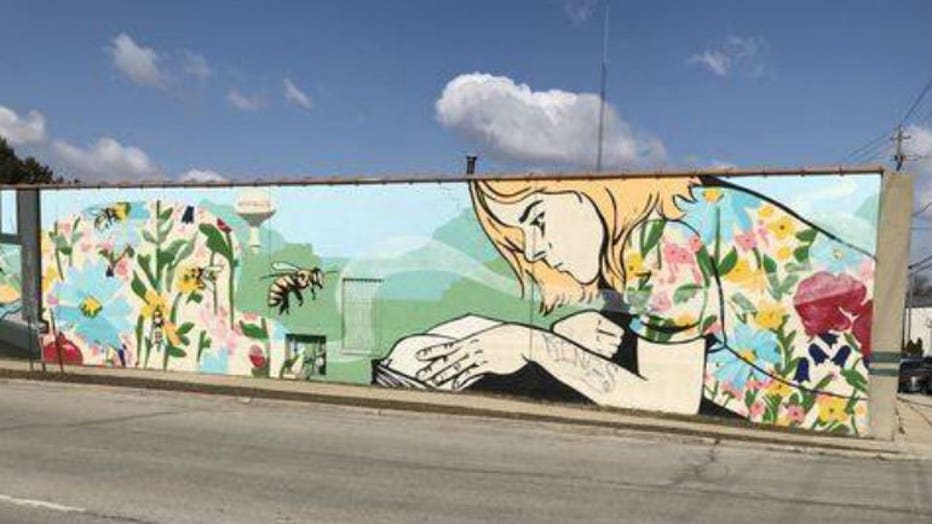 84th and National mural