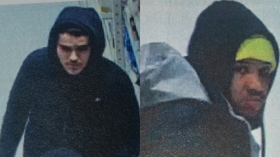 Oak Creek attempted theft suspects