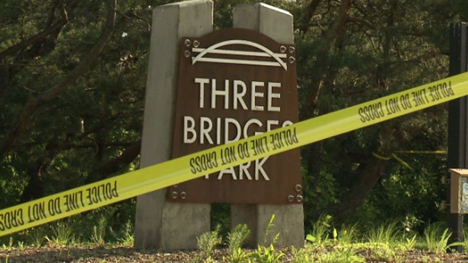 Death investigation near Three Bridges Park