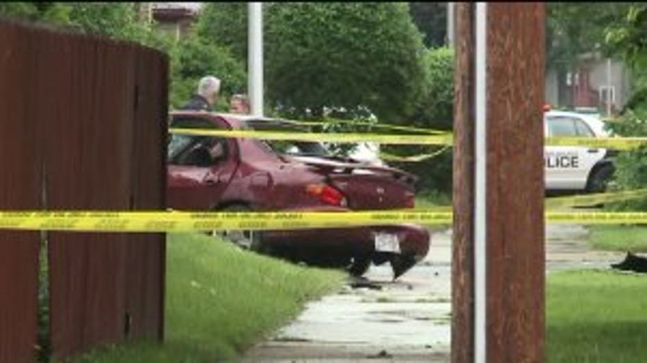 "Hopped out of the car and ran" Video captures suspects involved in