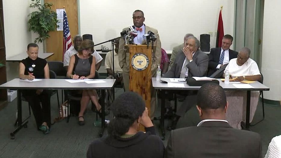 NAACP holds news conference