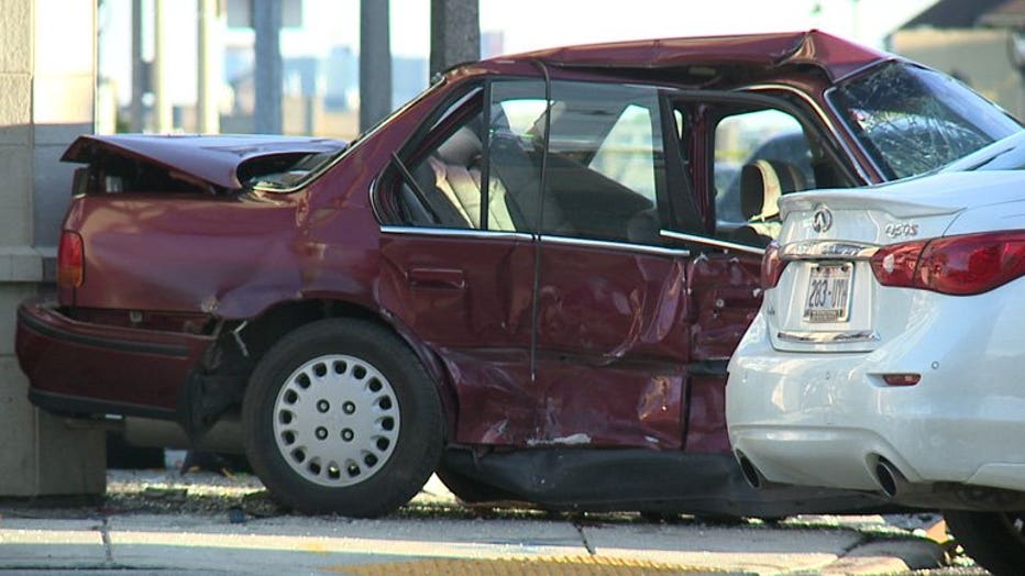 Crash at 27th & Wells, Milwaukee