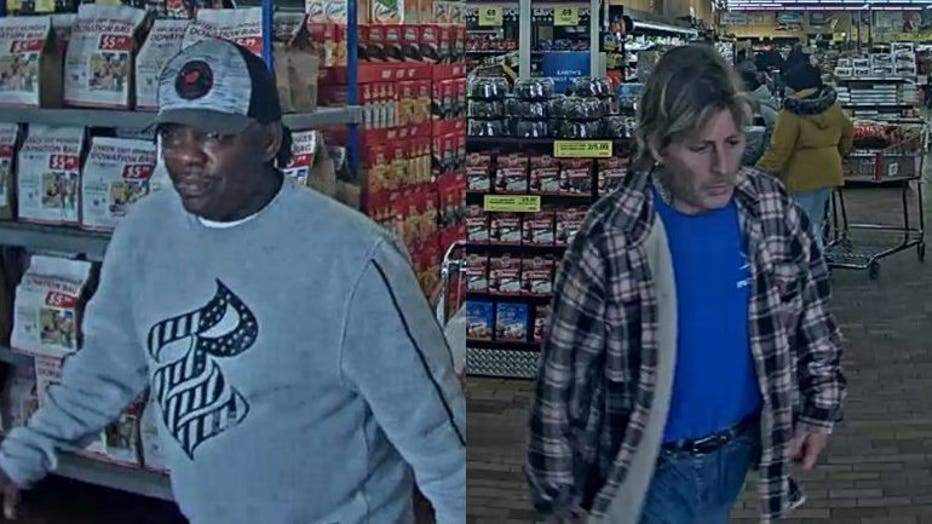 Menomonee Falls police look to ID men wanted in theft from Woodman's
