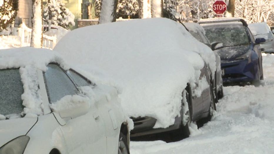 Bay View snow cleanup