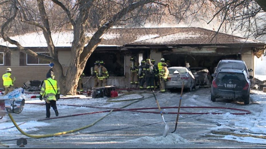 Brookfield house fire