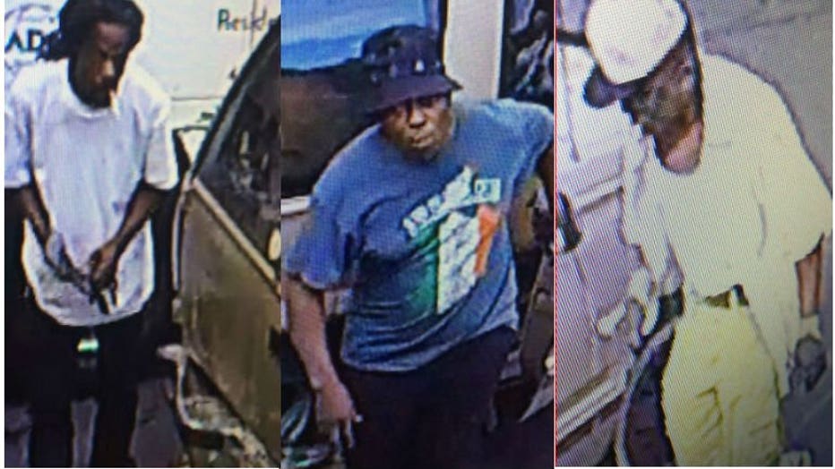 Suspects in theft of tools from Capital Heating and Cooling in Menomonee Falls