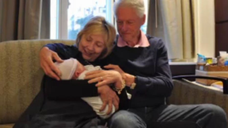 Chelsea Clinton gives birth to second child