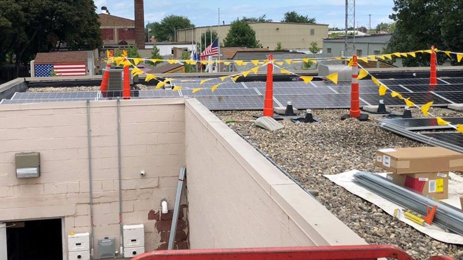 Solar panels installed at village of tiny homes for veterans in Racine