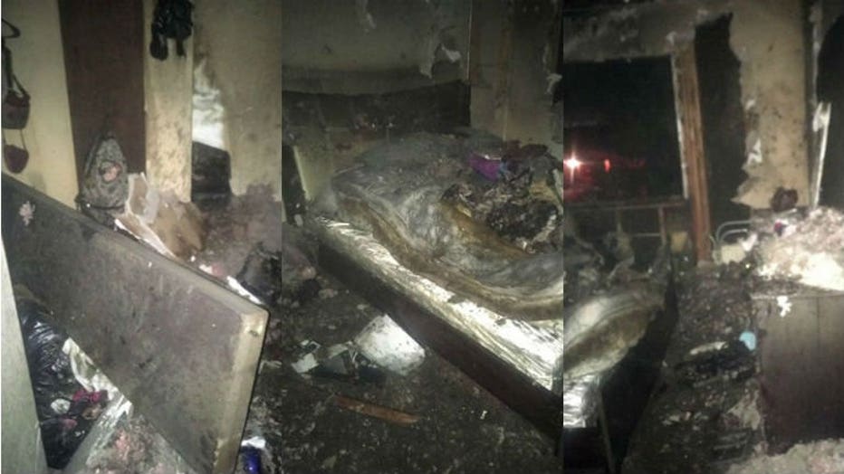 Fire believed caused by hoverboard