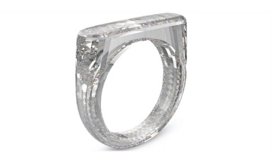 Ring made out of diamond