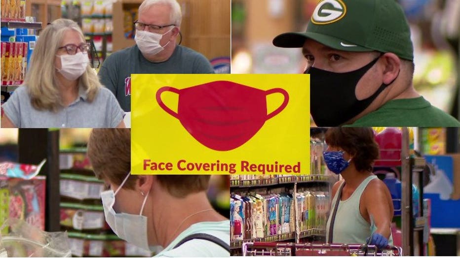 Masks required at Woodman's