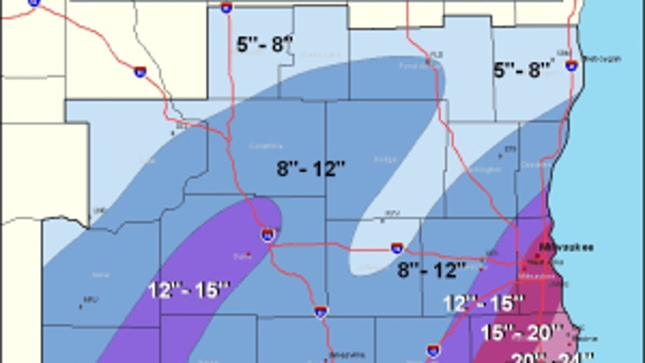 Groundhog Day Snowfall