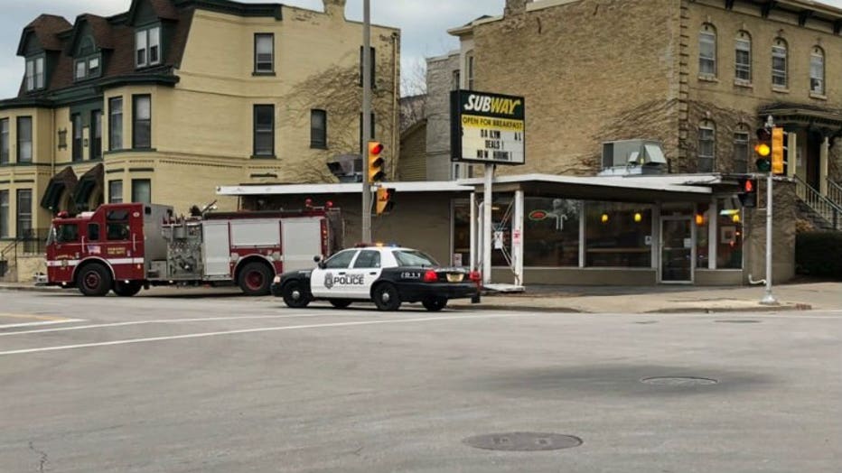 Death investigation near Van Buren and Juneau