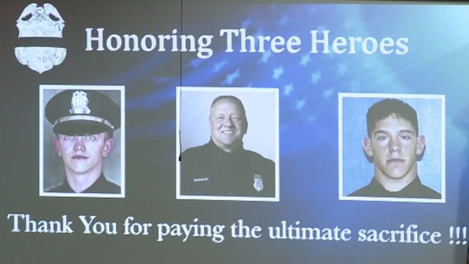 Officer Irvine Jr., Officer Michalski, Officer Rittner